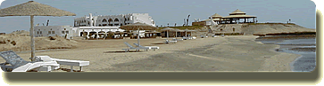 Badestrand bei Ebbe